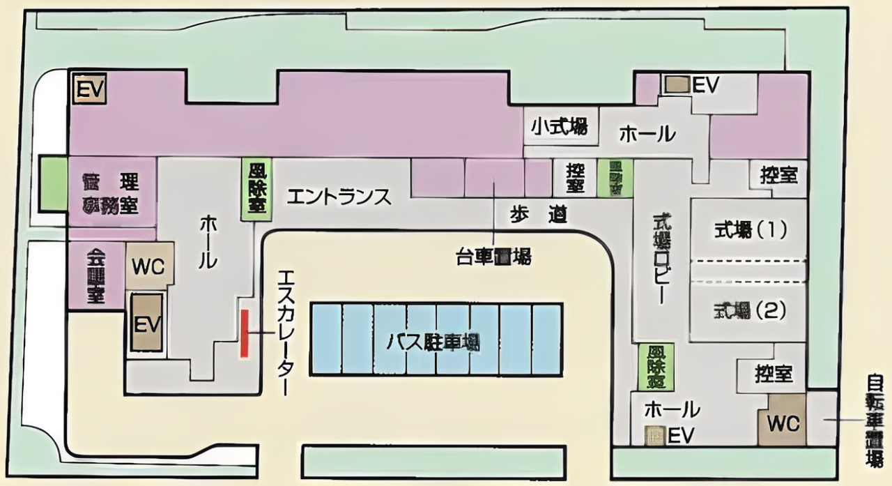 館内案内図１階